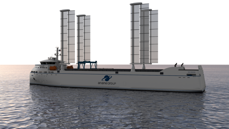 Neptune Has Started To Build The First Large Sailing Cargo Vessel The